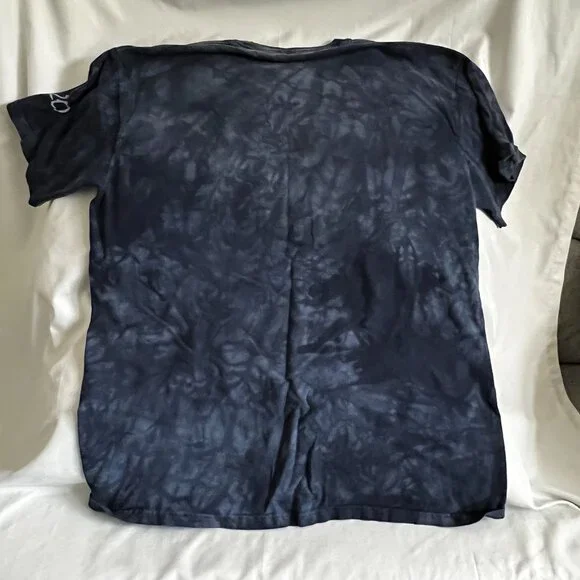 Wolf Graphic T-Shirt NC Zoo Tie-Dye Design Large The Mountain - Picture 3 of 4